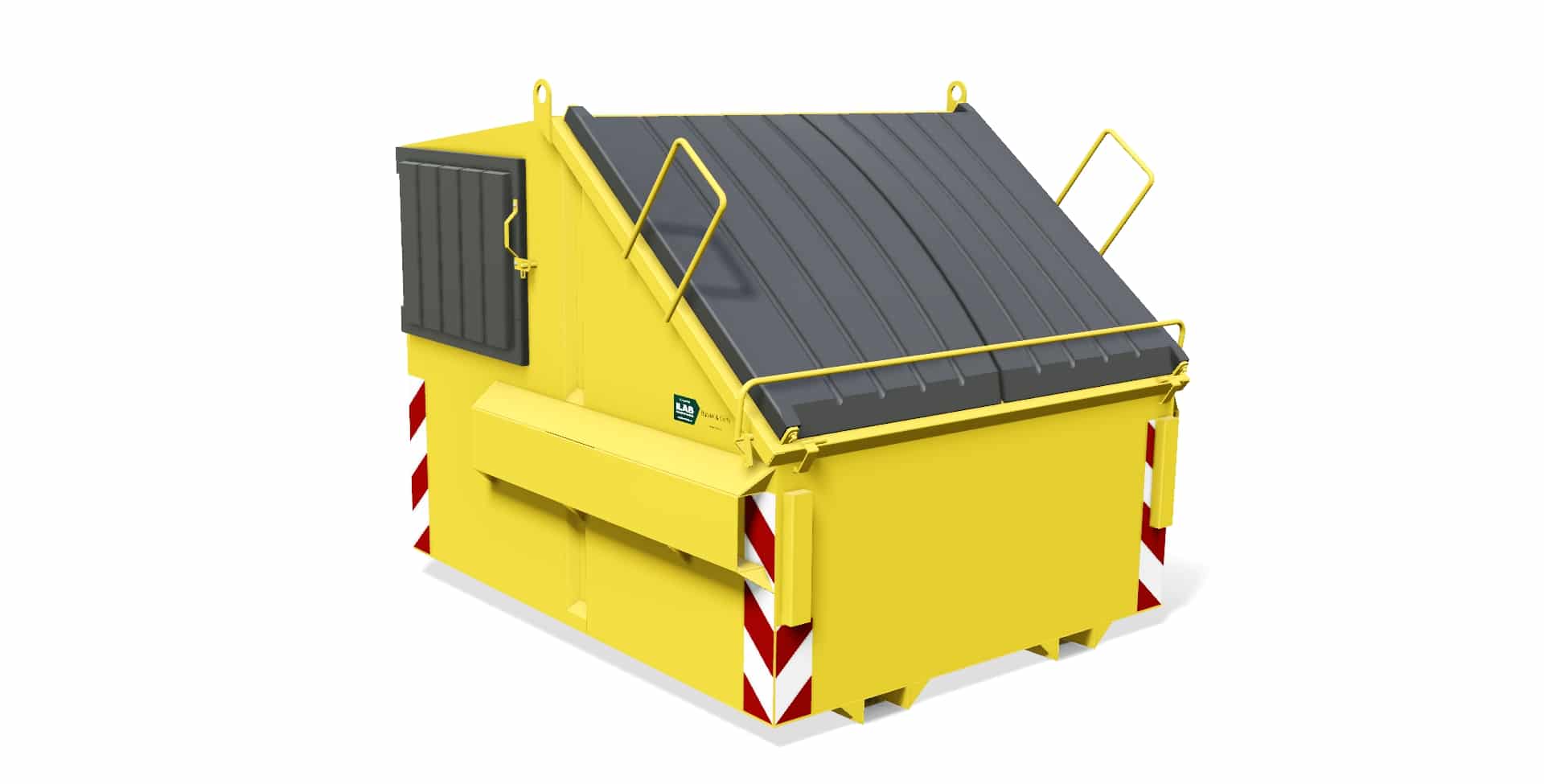 Frontloader container 6 m3