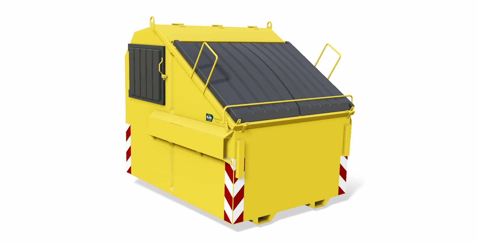 Frontloader container 8 m3