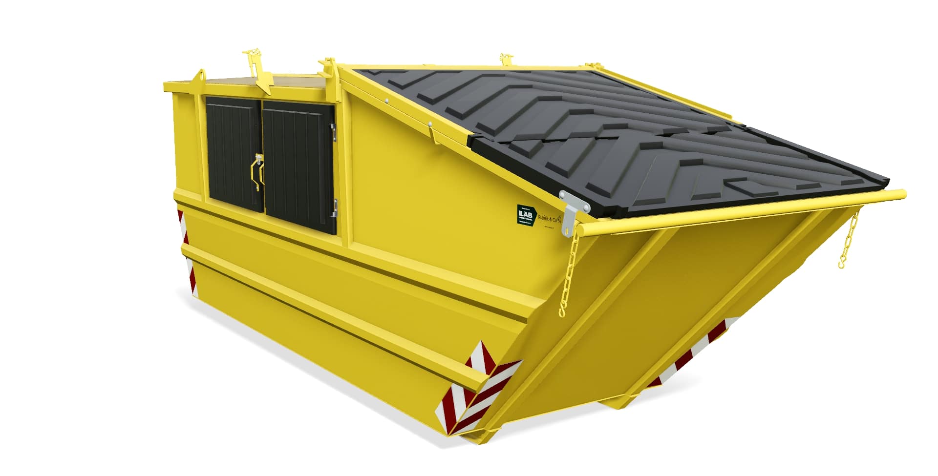 Vippe-container 12 m3