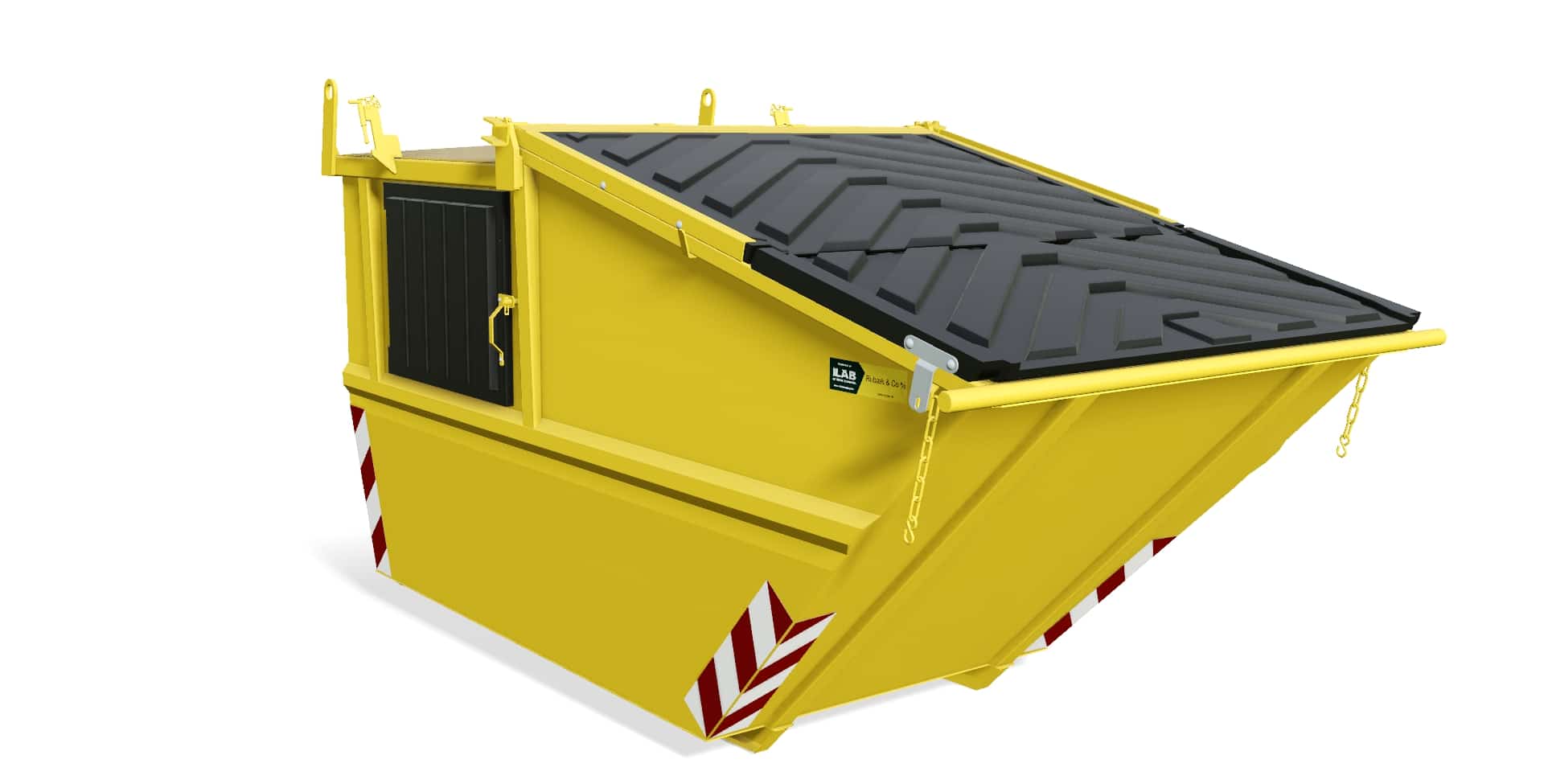 Vippe-container 8 m3