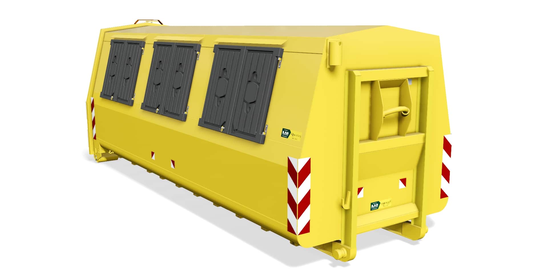 Maxi container 20 m3 (lukket)