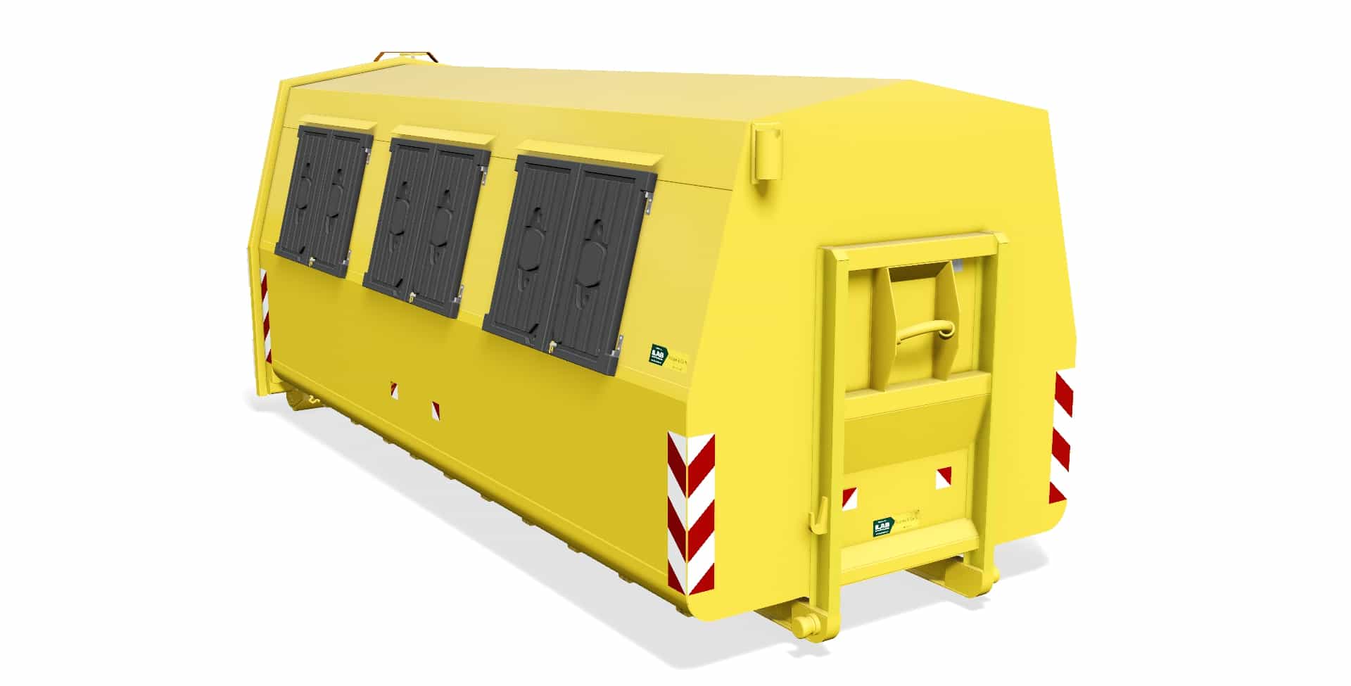 Maxi container 28 m3 (lukket)