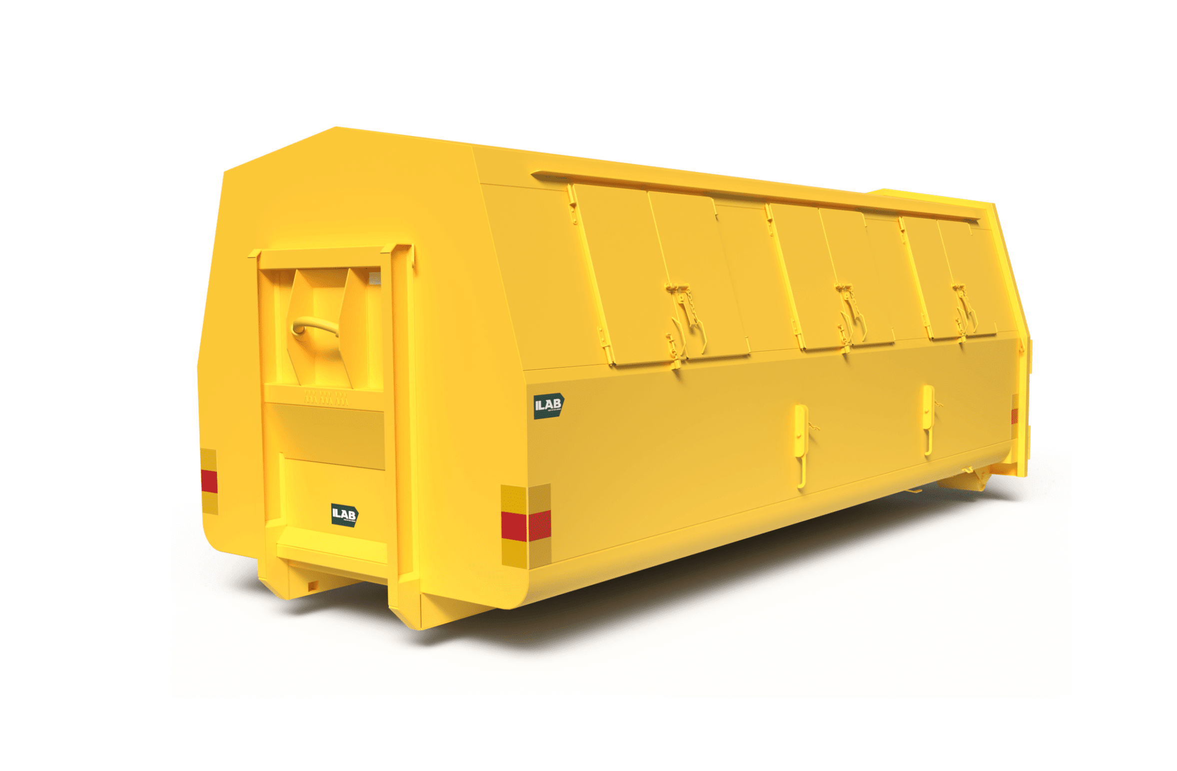 Maxi container 28 m3 3 rum (lukket)