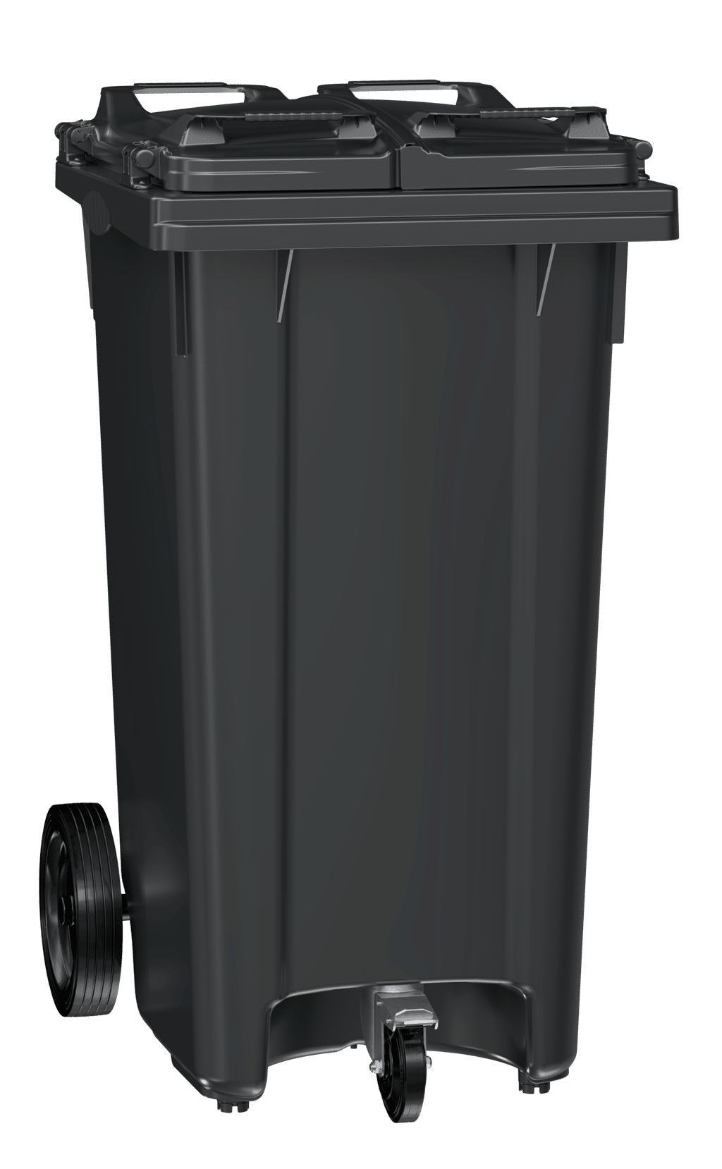 240 liter DUAL lid – 3 hjul