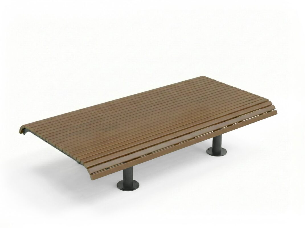 FLORENCE Double Bench without Backrest Reciplast